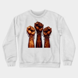 Black History Fists Crewneck Sweatshirt